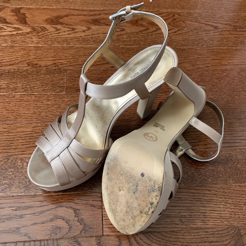 Michael Kors Blush Nude Heels